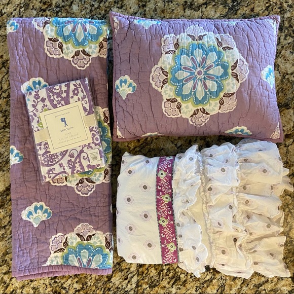 Pottery Barn Kids Other Pottery Barn Brooklyn Baby Bedding Set